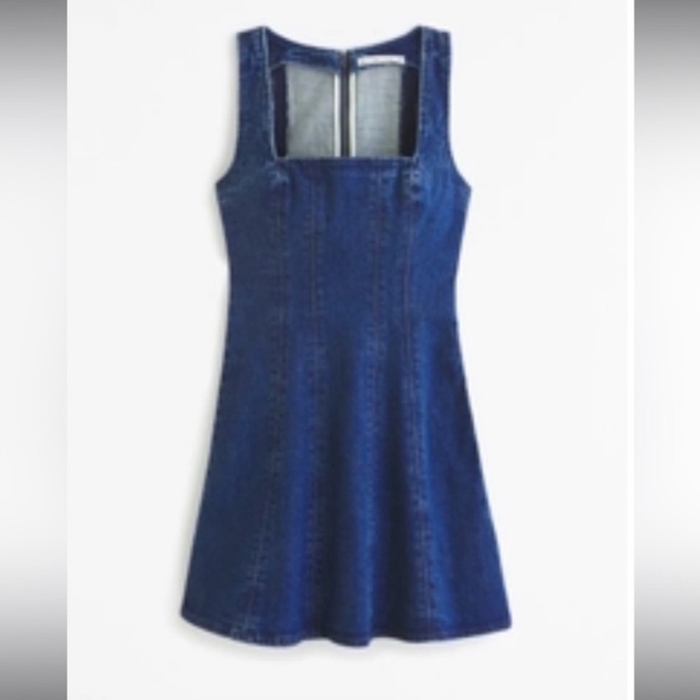 Abercrombie & Fitch Blue Mini Dress